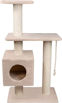 Комплекс для кошек Cat House Буран 1.06 (хлопок бежевый) — фото 2