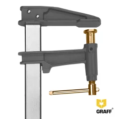 Струбцина GRAFF 120х1200мм FCS1212 Expert / 2406010 — фото 2