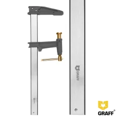 Струбцина GRAFF 120х1200мм FCS1212 Expert / 2406010 — фото 3