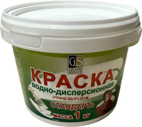 Краска Гранд-Сервис Гранд ВД-КЧ-201М Стандарт (1кг)