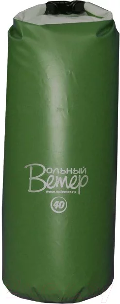 Гермомешок Вольный ветер ПВХ 40л / 21002 (хаки)