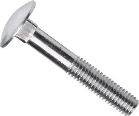 Болт Starfix Мебельный М6x25мм с квадратом DIN 603 / SM-58263-200 (200шт)
