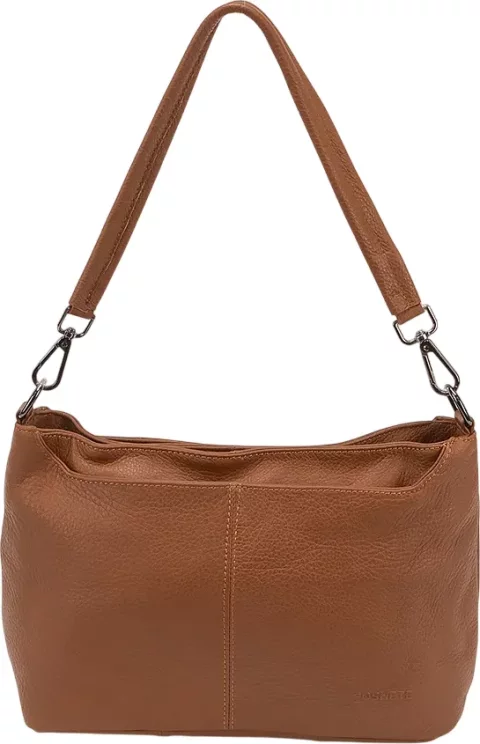 Сумка Poshete 921-323-DCM (Dark Camel)