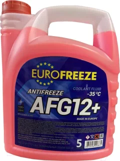 Антифриз Eurofreeze AFG 12+ -35C / 52237 (4.8кг, красный) — фото 3