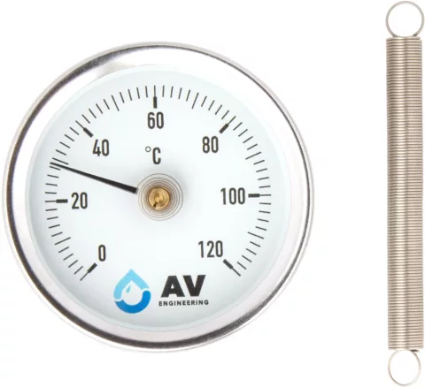 Термоманометр сантехнический AV Engineering AVE404002