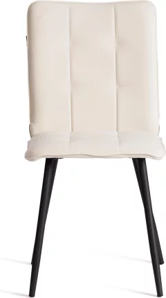 Набор стульев Tetchair Bari LT (2 шт, молочный/черный) — фото 5