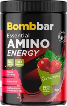Комплексные аминокислоты Bombbar АминоЭнерджи (300г, клубника)