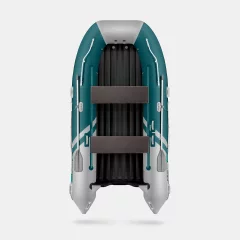 Надувная лодка GLADIATOR E420S (морской зеленый/белый) — фото 5