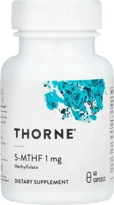 Витамин Thorne Methyl Folate (60 капсул)