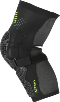 Мотонаколенники Acerbis MTB Korry 0024865.318.063 (S/M, черный/желтый) — фото 5