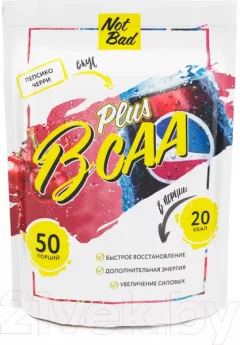 Аминокислоты BCAA NotBad С витамином С (250г, пепсико черри) — фото 5
