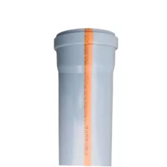 Труба внутренней канализации Valfex Optima 50 0.25м раструбом / 220500025 — фото 3