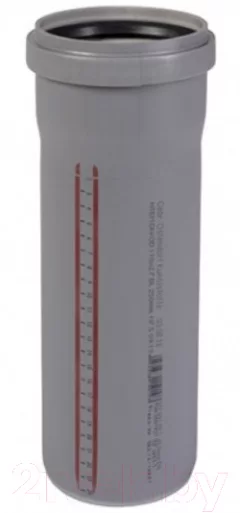 Труба внутренней канализации Ostendorf Optima 75x1.9x1500 / 113050 — фото 1