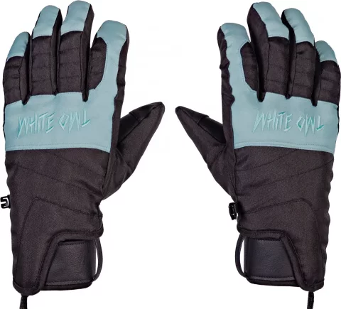 Перчатки лыжные White Owl Pro gloves WMNS / W113434 (S, черный/голубой)