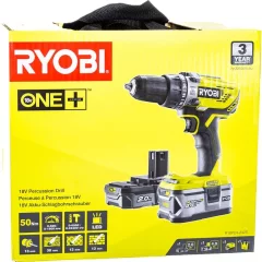 Аккумуляторная дрель-шуруповерт Ryobi R18PD3-242S (5133003820) — фото 6