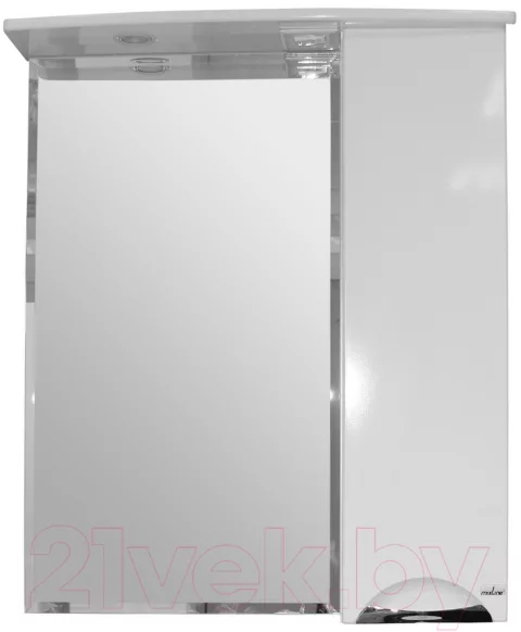 Шкаф с зеркалом для ванной Mixline Кассиопея R 524705 (с подсветкой)