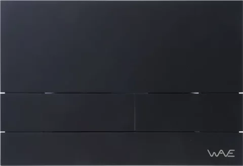 Кнопка для инсталляции Wave SS02AV / 557077 (черный матовый)