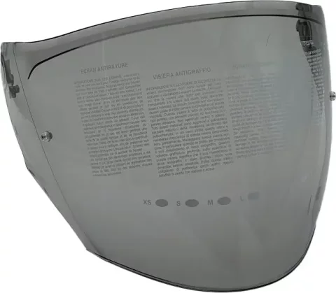 Визор для мотошлема KYT Ttr-Jet Light Smoke / YATJ0VF0 (серый/затемненный)