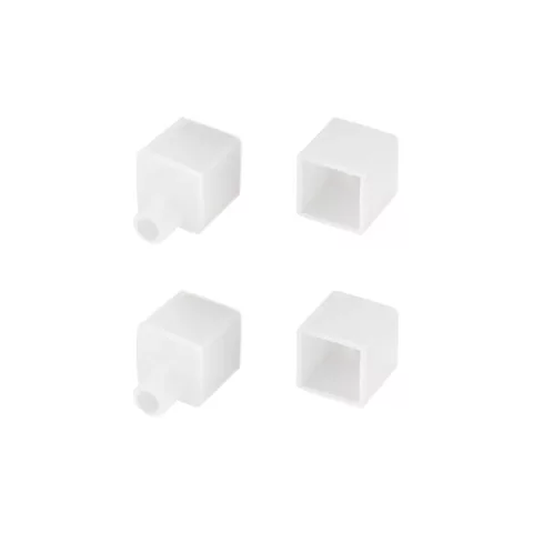 Заглушка для профиля Arlight WPH-FLEX-1212-TOP WHITE с отверстием / 040859