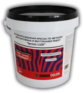Краска Zebracolor Термо Люкс (1.3кг, белый)